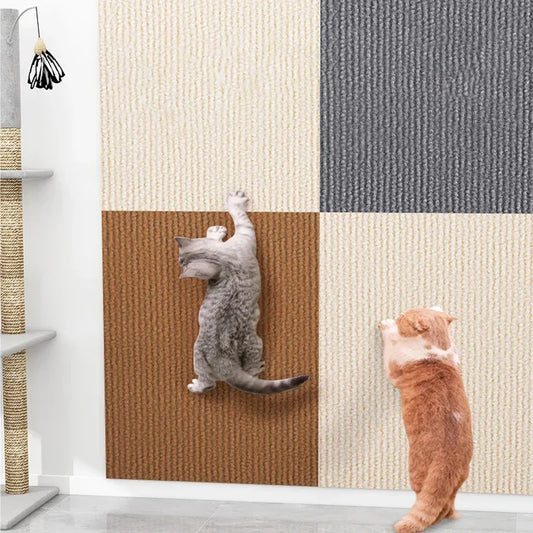 "Scratch anywhere! 🐾 Portable, easy-to-attach scratcher for fun and furniture protection anytime, anywhere!"